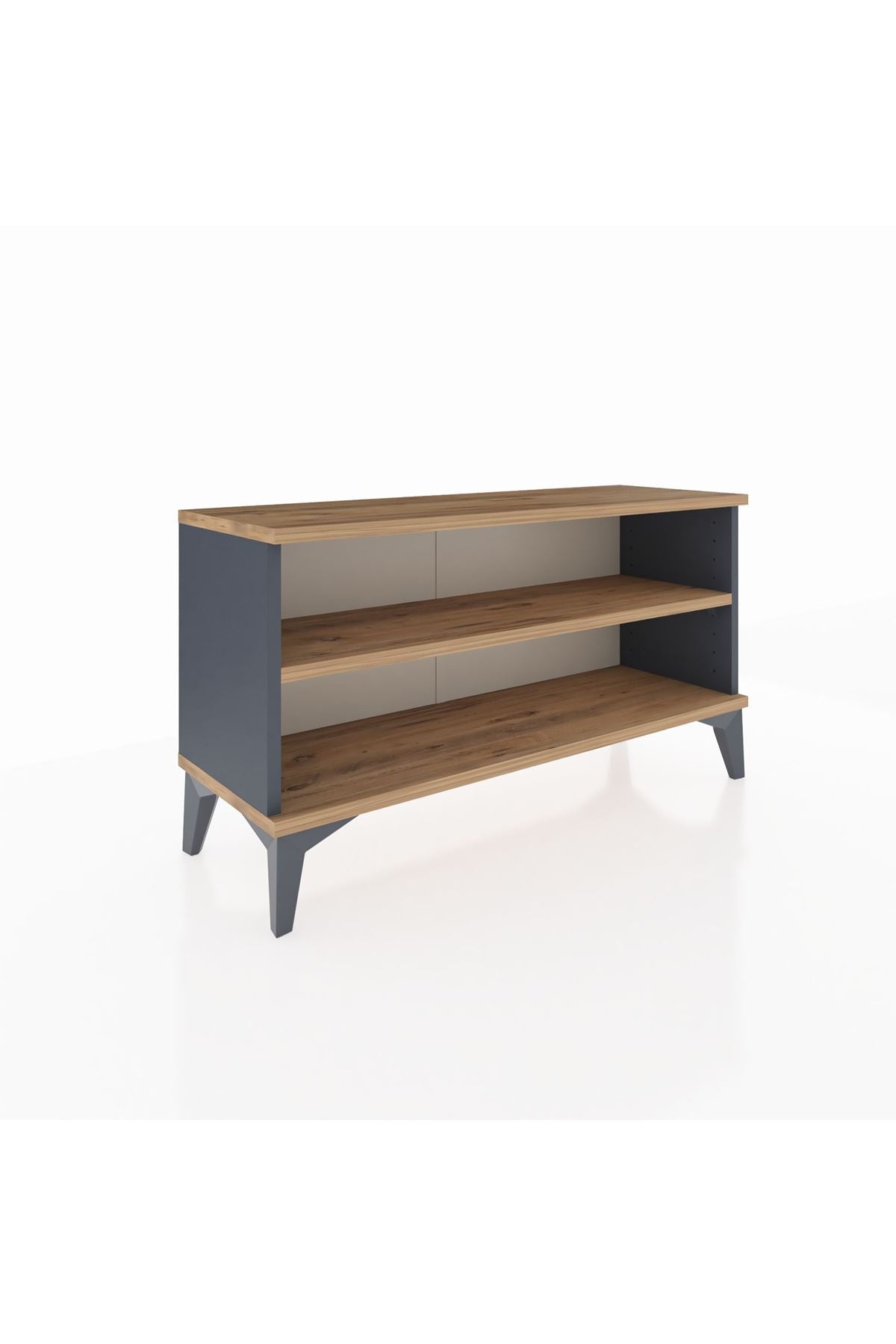 Arges Şifonyer Tek Raflı 88x30x48 Antrasit-Çam