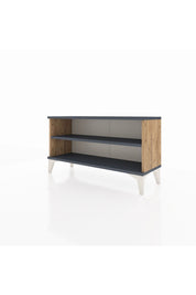 Arges Şifonyer Tek Raflı 88x30x48 Çam-Antrasit