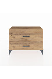 Arges Şifonyer 2 Çekmeceli 88x30x64 Çam-Çam