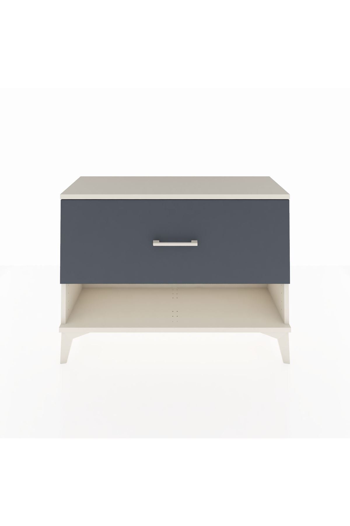 Arges Şifonyer Tek Çekmeceli 88x30x64 Aytaşı-Antrasit