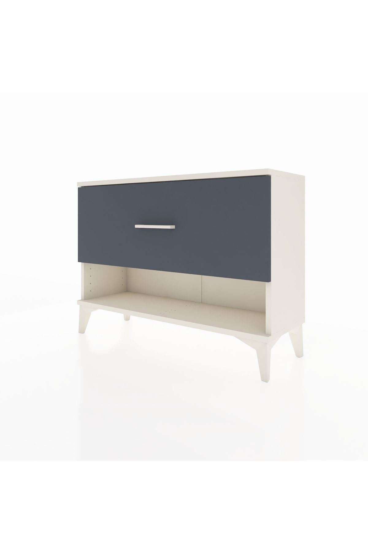 Arges Şifonyer Tek Çekmeceli 88x30x64 Aytaşı-Antrasit