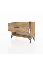 Arges Şifonyer Tek Çekmeceli 88x30x64 Çam-Çam