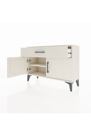 Arges Şifonyer Tek Raflı Tek Çekmeceli 2 Kapaklı 88x30x64 Aytaşı-Aytaşı