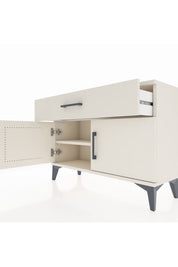 Arges Şifonyer Tek Raflı Tek Çekmeceli 2 Kapaklı 88x30x64 Aytaşı-Aytaşı