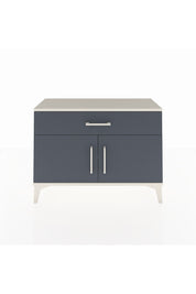 Arges Şifonyer Tek Raflı Tek Çekmeceli 2 Kapaklı 88x30x64 Aytaşı-Antrasit