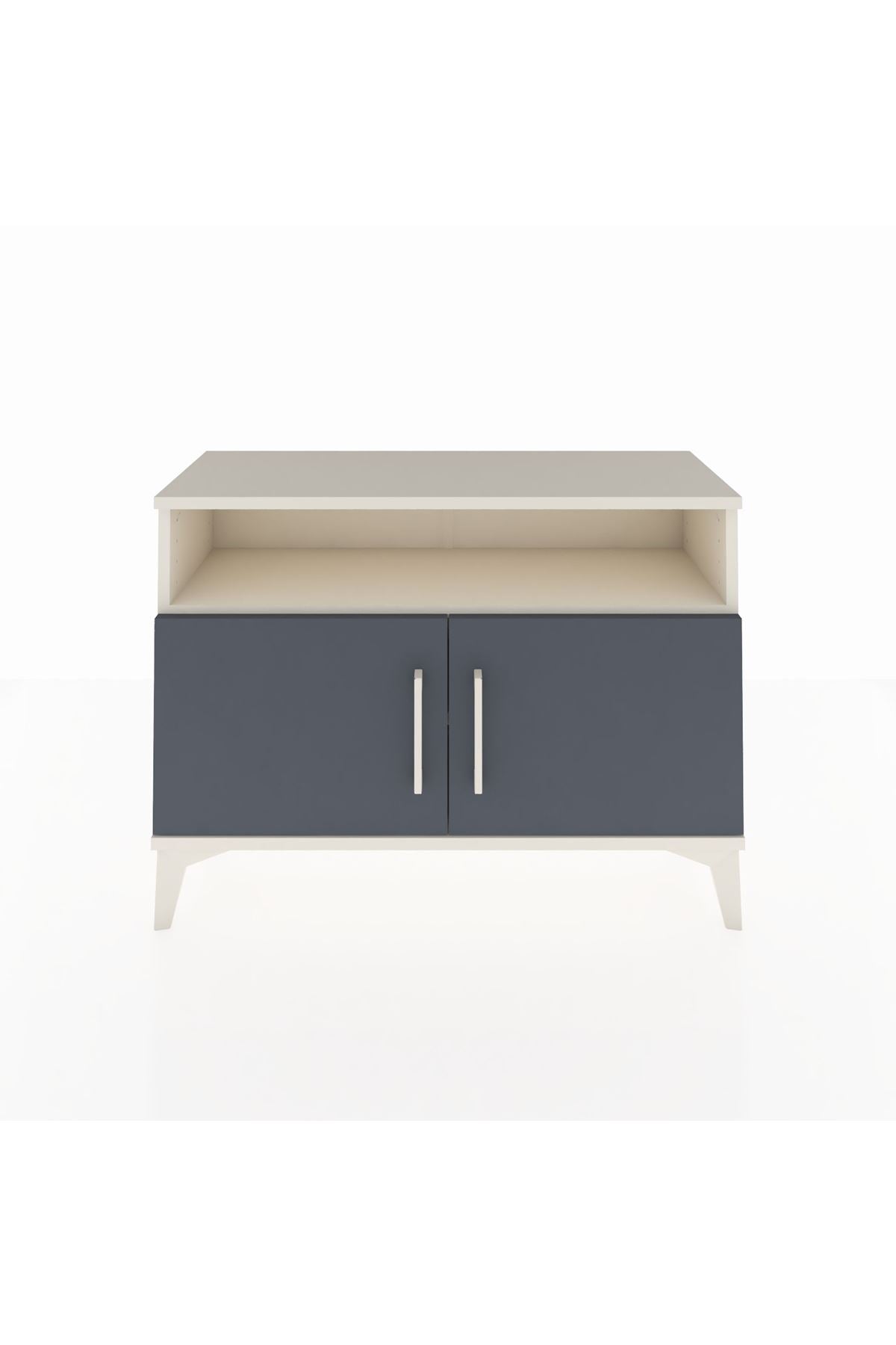 Arges Şifonyer 2 Raflı 2 Kapaklı 88x30x64 Aytaşı-Antrasit