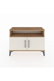 Arges Şifonyer 2 Raflı 2 Kapaklı 88x30x64 Çam-Aytaşı