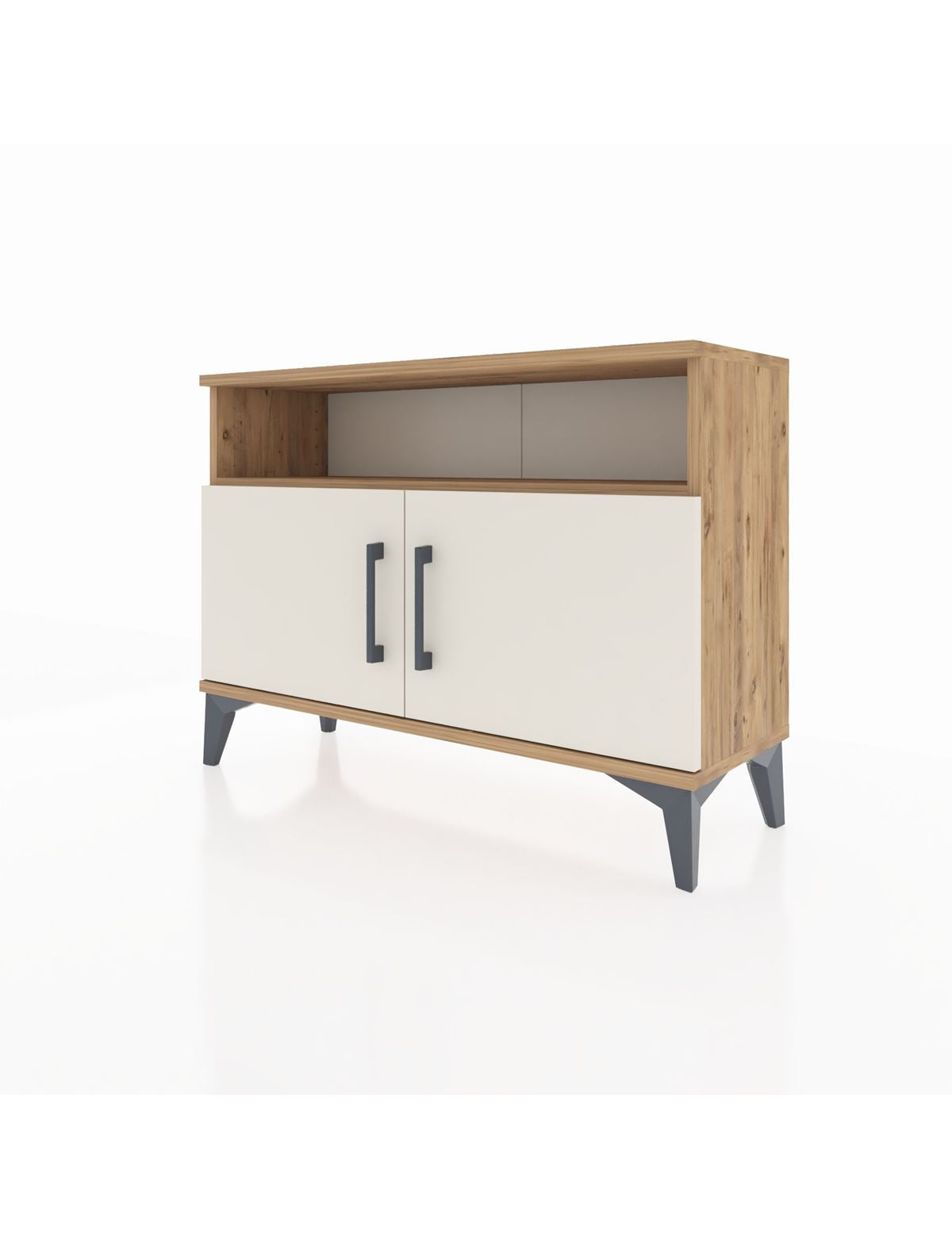 Arges Şifonyer 2 Raflı 2 Kapaklı 88x30x64 - S02M012V7A