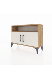 Arges Şifonyer 2 Raflı 2 Kapaklı 88x30x64 Çam-Aytaşı