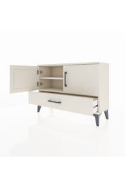 Arges Şifonyer 2 Raflı Tek Çekmeceli 2 Kapaklı 88x30x64 Aytaşı-Aytaşı