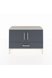 Arges Şifonyer 2 Raflı Tek Çekmeceli 2 Kapaklı 88x30x64 Aytaşı-Antrasit