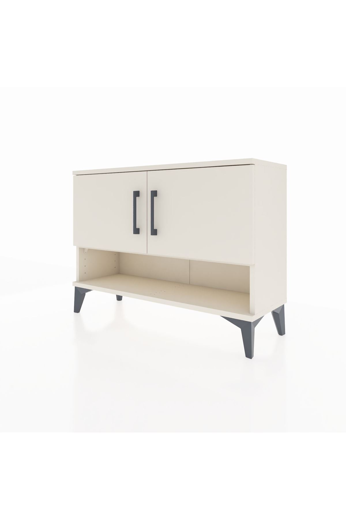 Arges Şifonyer 2 Raflı 2 Kapaklı 88x30x64 Aytaşı-Aytaşı