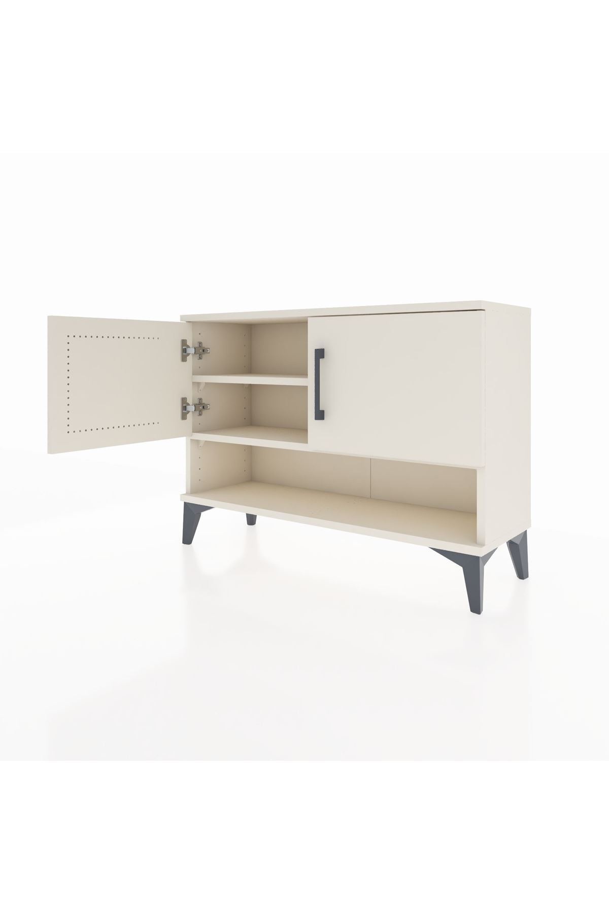 Arges Şifonyer 2 Raflı 2 Kapaklı 88x30x64 Aytaşı-Aytaşı