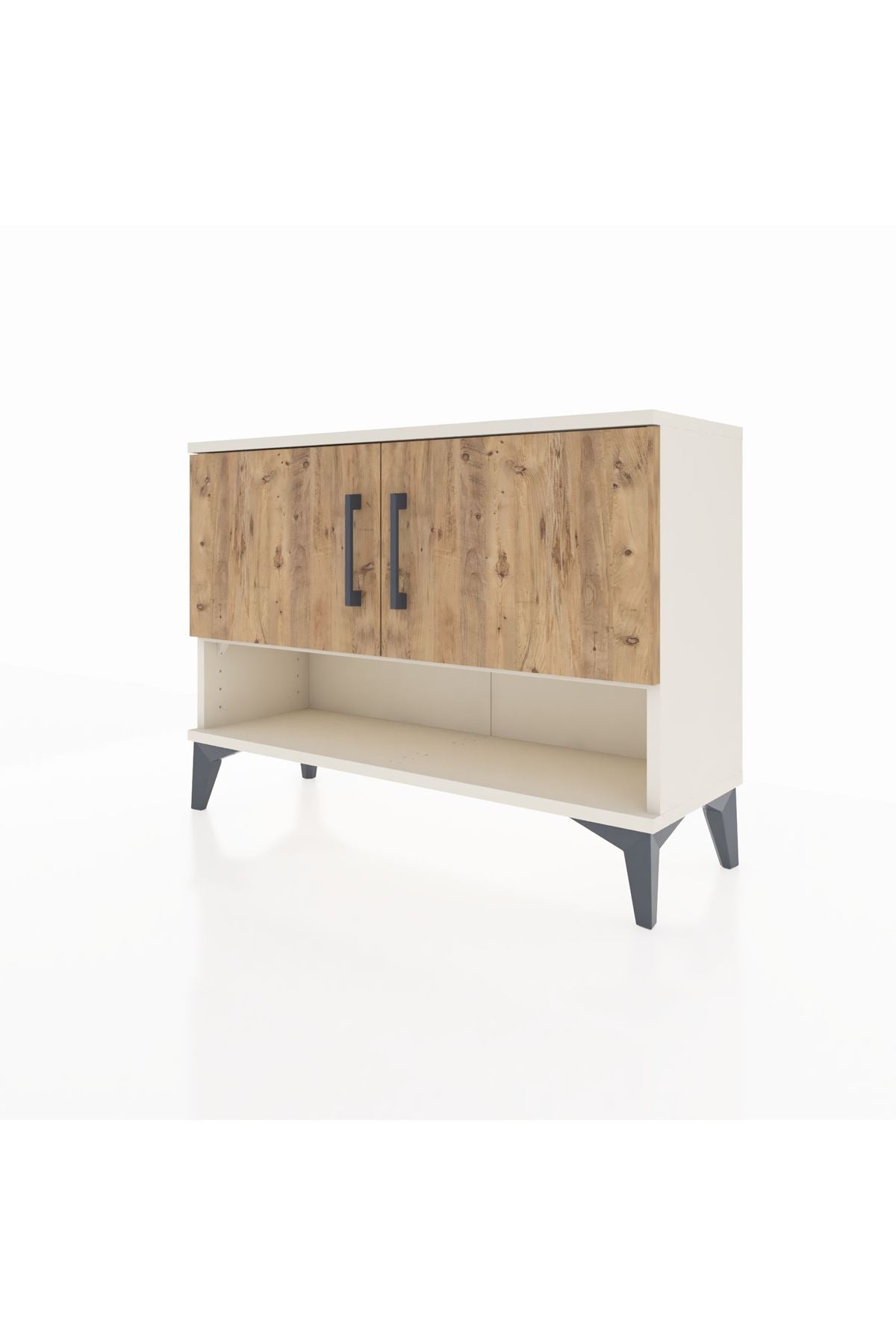 Arges Şifonyer 2 Raflı 2 Kapaklı 88x30x64 Aytaşı-Çam