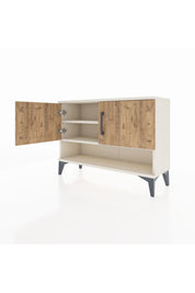 Arges Şifonyer 2 Raflı 2 Kapaklı 88x30x64 Aytaşı-Çam