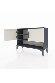 Arges Şifonyer 2 Raflı 2 Kapaklı 88x30x64 Antrasit-Aytaşı