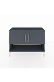 Arges Şifonyer 2 Raflı 2 Kapaklı 88x30x64 Antrasit-Antrasit