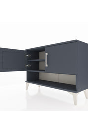 Arges Şifonyer 2 Raflı 2 Kapaklı 88x30x64 Antrasit-Antrasit