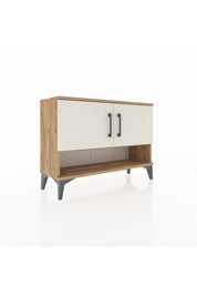 Arges Şifonyer 2 Raflı 2 Kapaklı 88x30x64 Çam-Aytaşı