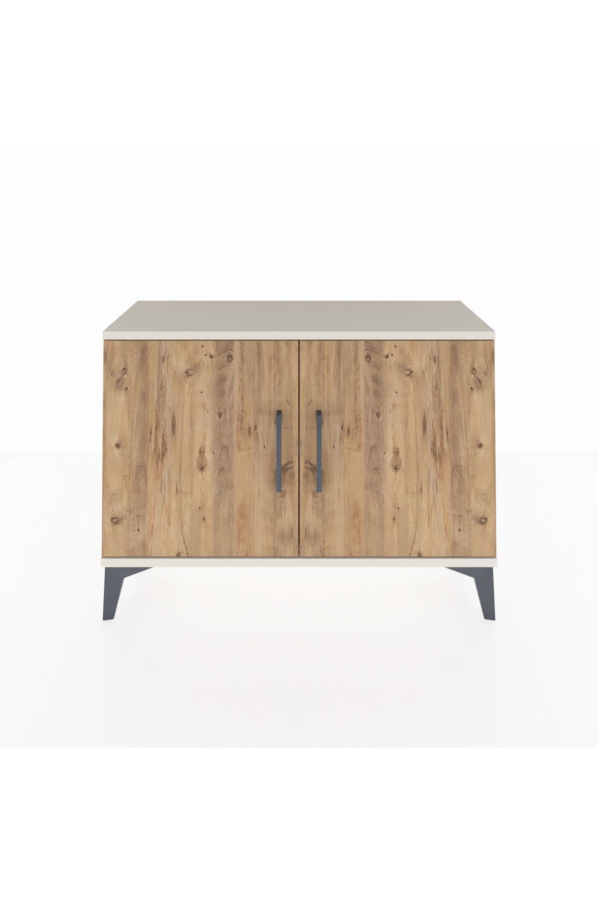 Arges Şifonyer Tek Raflı 2 Kapaklı 88x30x64 Aytaşı-Çam