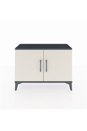 Arges Şifonyer Tek Raflı 2 Kapaklı 88x30x64 Antrasit-Aytaşı