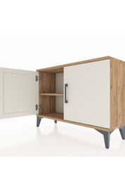 Arges Şifonyer Tek Raflı 2 Kapaklı 88x30x64 Çam-Aytaşı