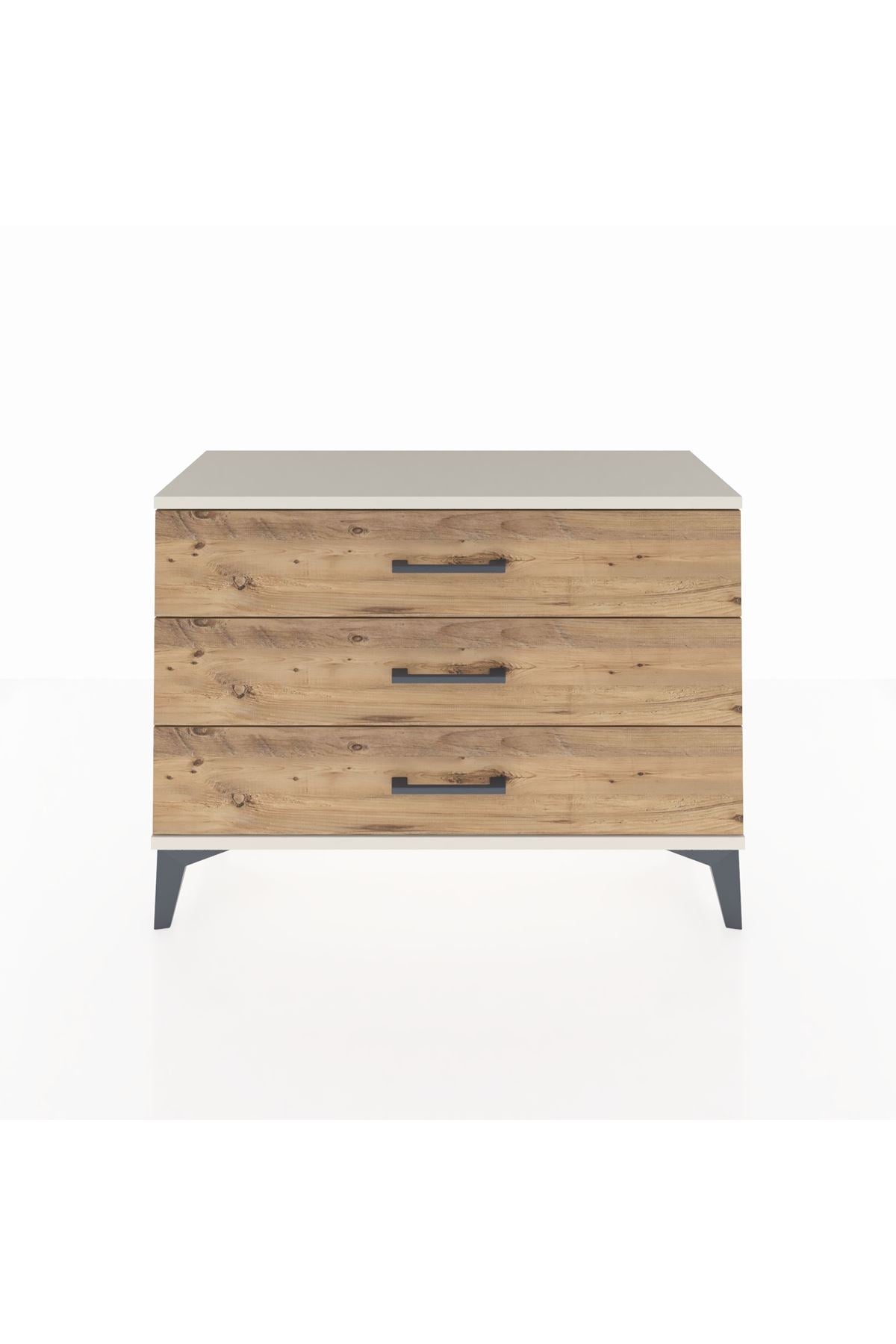 Arges Şifonyer 3 Çekmeceli 88x30x64 Aytaşı-Çam