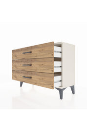 Arges Şifonyer 3 Çekmeceli 88x30x64 Aytaşı-Çam