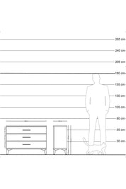 Arges Şifonyer 3 Çekmeceli 88x30x64 Antrasit-Antrasit