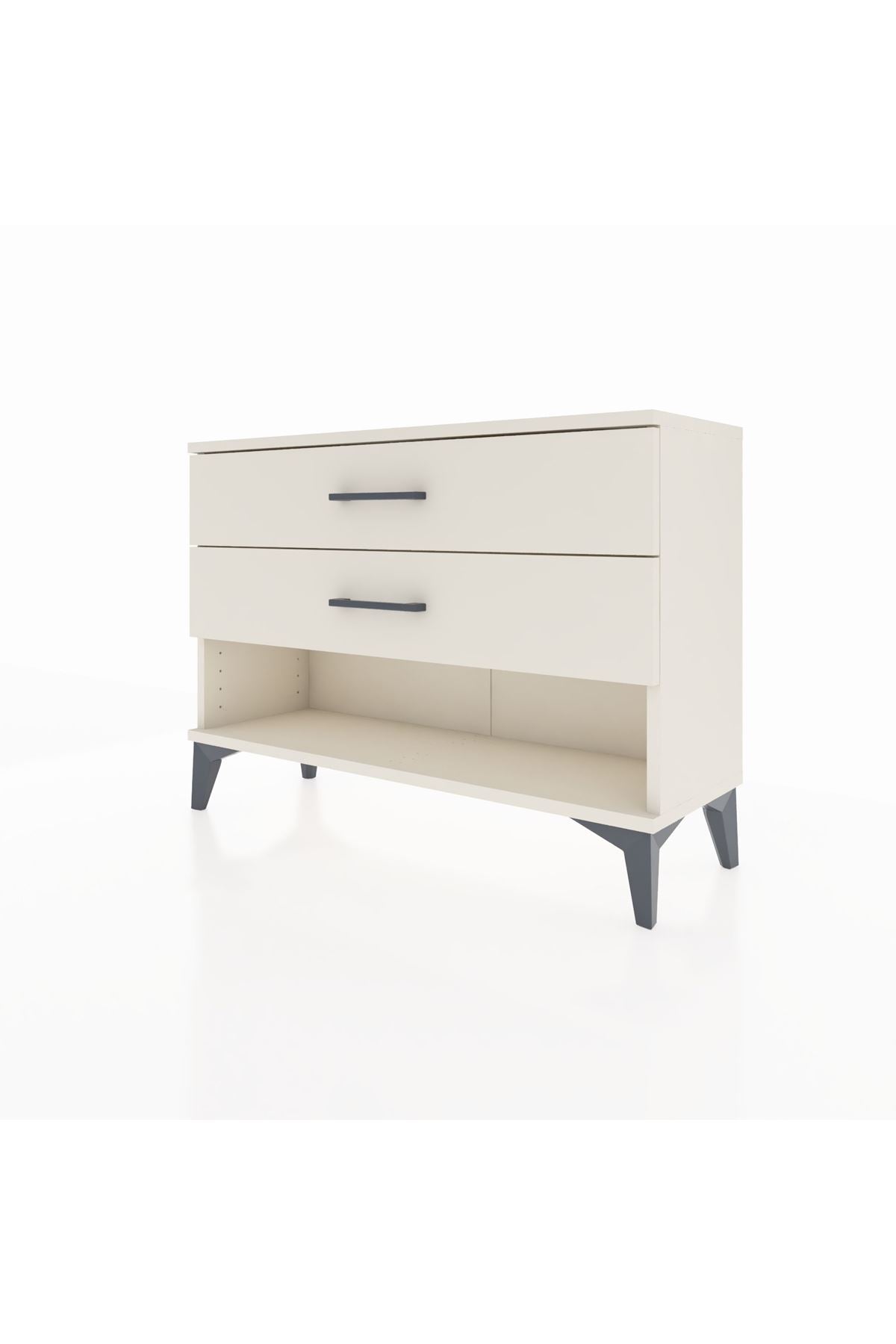 Arges Şifonyer 2 Çekmeceli 88x30x64 Aytaşı-Aytaşı