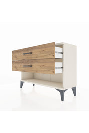 Arges Şifonyer 2 Çekmeceli 88x30x64 Aytaşı-Çam