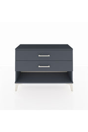 Arges Şifonyer 2 Çekmeceli 88x30x64 Antrasit-Antrasit