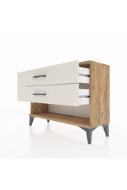 Arges Şifonyer 2 Çekmeceli 88x30x64 Çam-Aytaşı