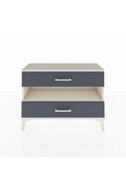 Arges Şifonyer Tek Raflı 2 Çekmeceli 88x30x64 Aytaşı-Antrasit