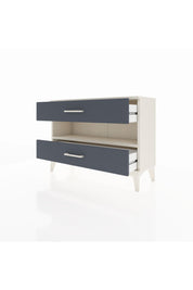 Arges Şifonyer Tek Raflı 2 Çekmeceli 88x30x64 Aytaşı-Antrasit