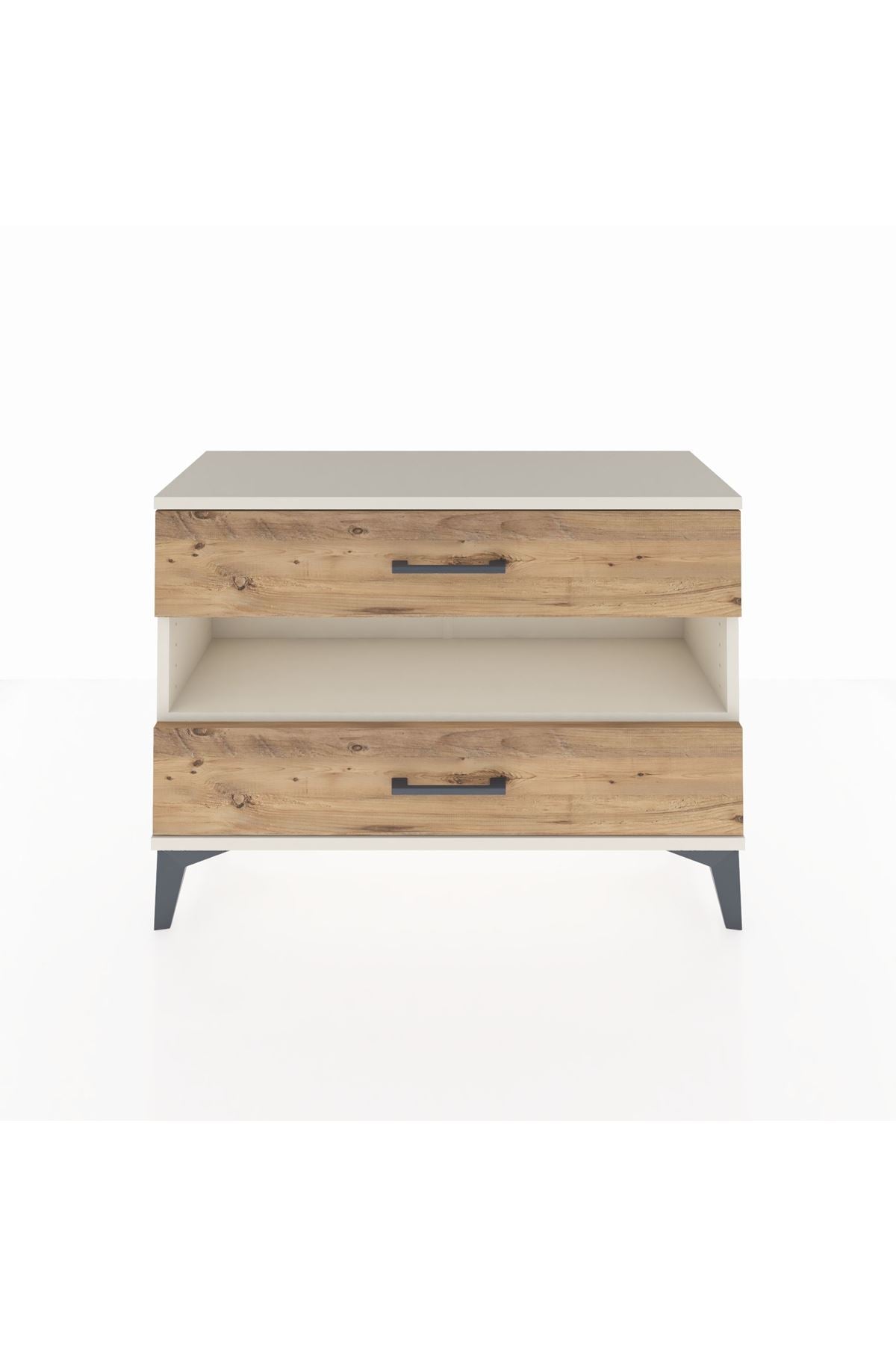 Arges Şifonyer Tek Raflı 2 Çekmeceli 88x30x64 Aytaşı-Çam