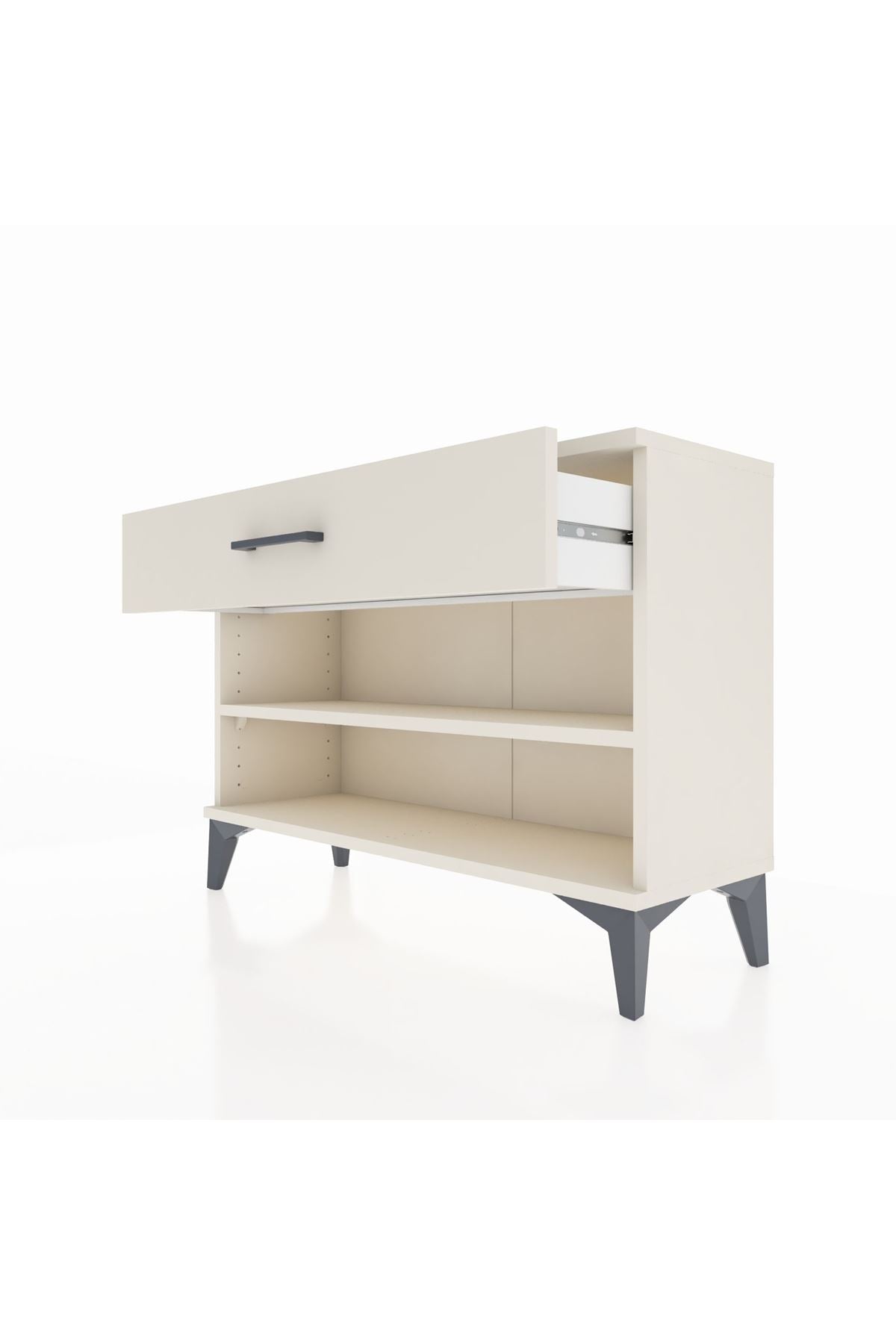 Arges Şifonyer Tek Raflı Tek Çekmeceli 88x30x64 Aytaşı-Aytaşı