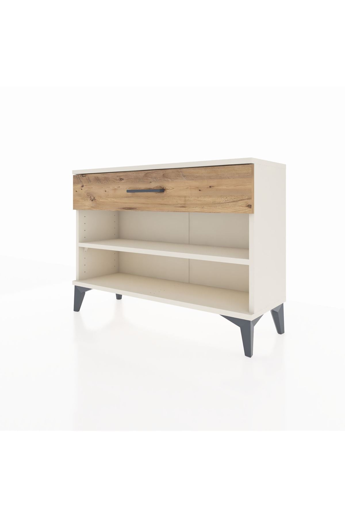 Arges Şifonyer Tek Raflı Tek Çekmeceli 88x30x64 Aytaşı-Çam