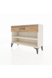 Arges Şifonyer Tek Raflı Tek Çekmeceli 88x30x64 Aytaşı-Çam