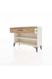 Arges Şifonyer Tek Raflı Tek Çekmeceli 88x30x64 Aytaşı-Çam