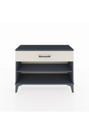 Arges Şifonyer Tek Raflı Tek Çekmeceli 88x30x64 Antrasit-Aytaşı