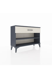 Arges Şifonyer Tek Raflı Tek Çekmeceli 88x30x64 Antrasit-Aytaşı