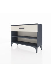 Arges Şifonyer Tek Raflı Tek Çekmeceli 88x30x64 Antrasit-Aytaşı