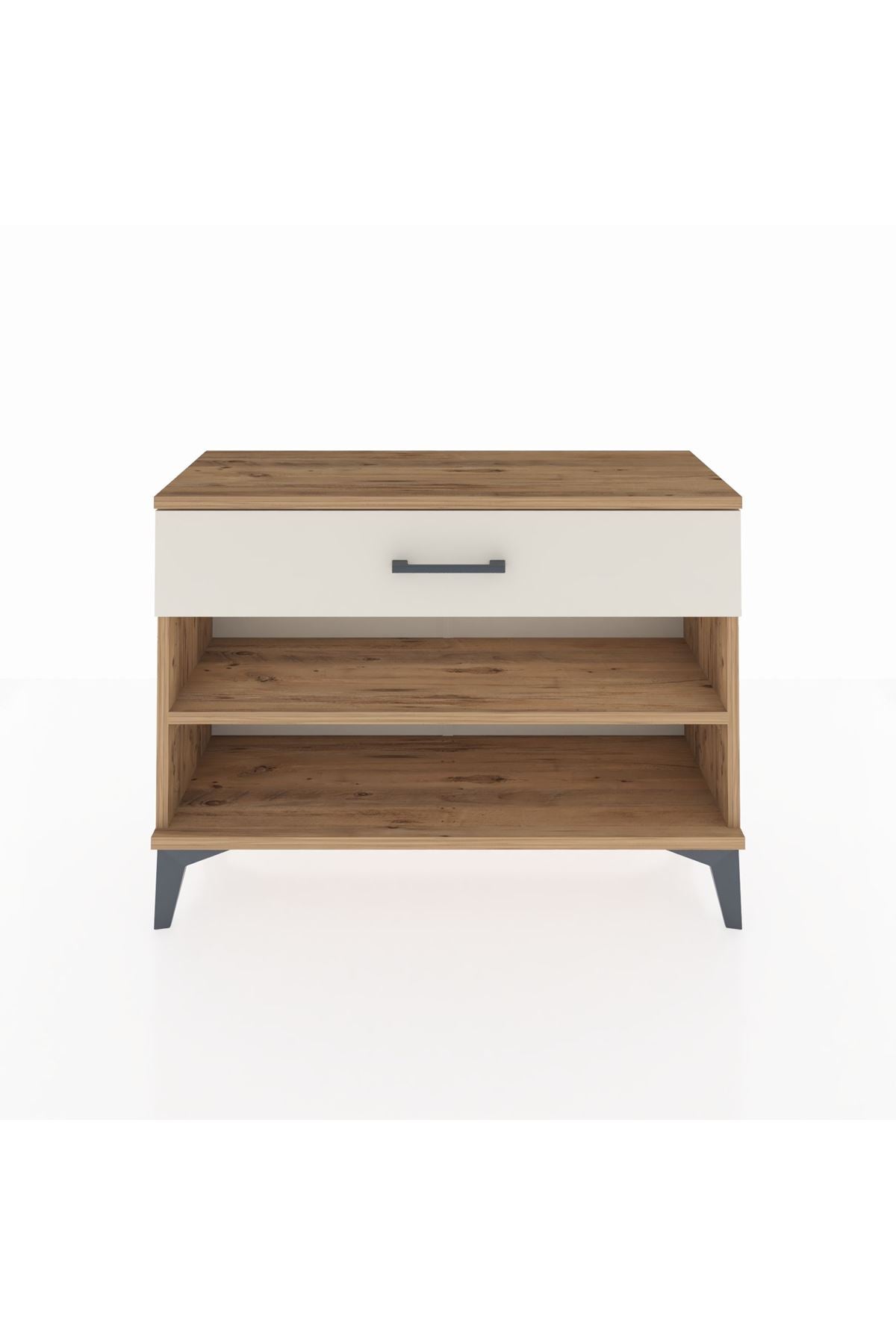 Arges Şifonyer Tek Raflı Tek Çekmeceli 88x30x64 Çam-Aytaşı