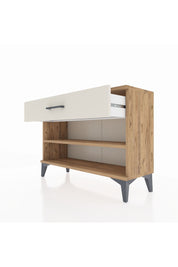 Arges Şifonyer Tek Raflı Tek Çekmeceli 88x30x64 Çam-Aytaşı