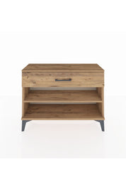 Arges Şifonyer Tek Raflı Tek Çekmeceli 88x30x64 Çam-Çam