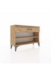 Arges Şifonyer Tek Raflı Tek Çekmeceli 88x30x64 Çam-Çam