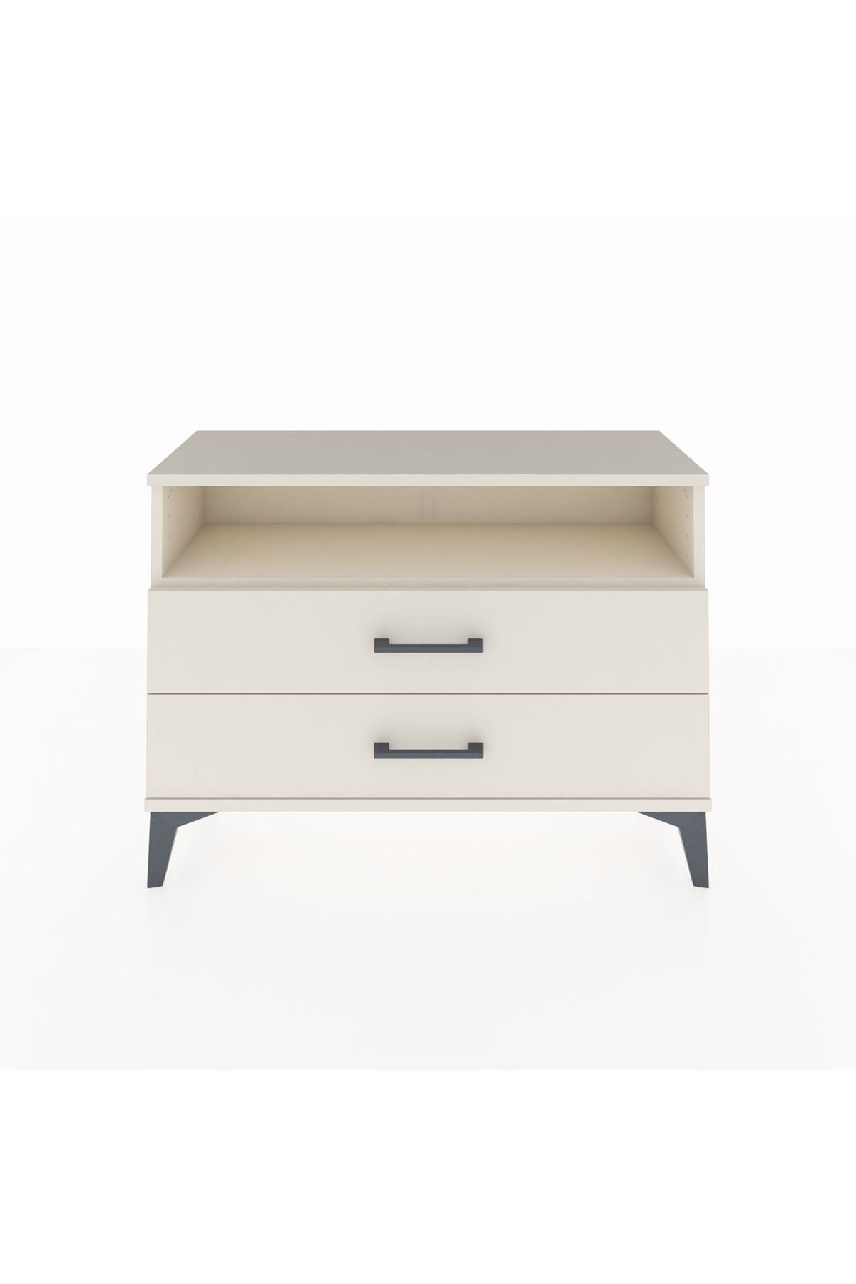 Arges Şifonyer Tek Raflı 2 Çekmeceli 88x30x64 Aytaşı-Aytaşı