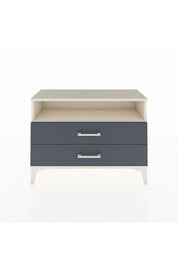 Arges Şifonyer Tek Raflı 2 Çekmeceli 88x30x64 Aytaşı-Antrasit