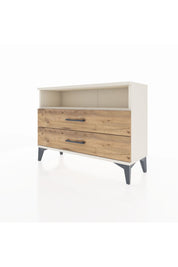 Arges Şifonyer Tek Raflı 2 Çekmeceli 88x30x64 Aytaşı-Çam